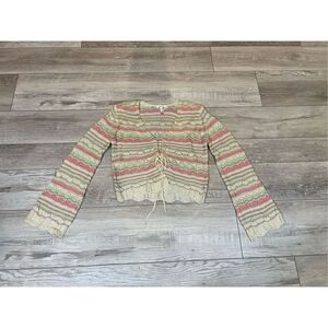 Nobo boho sweater top size L